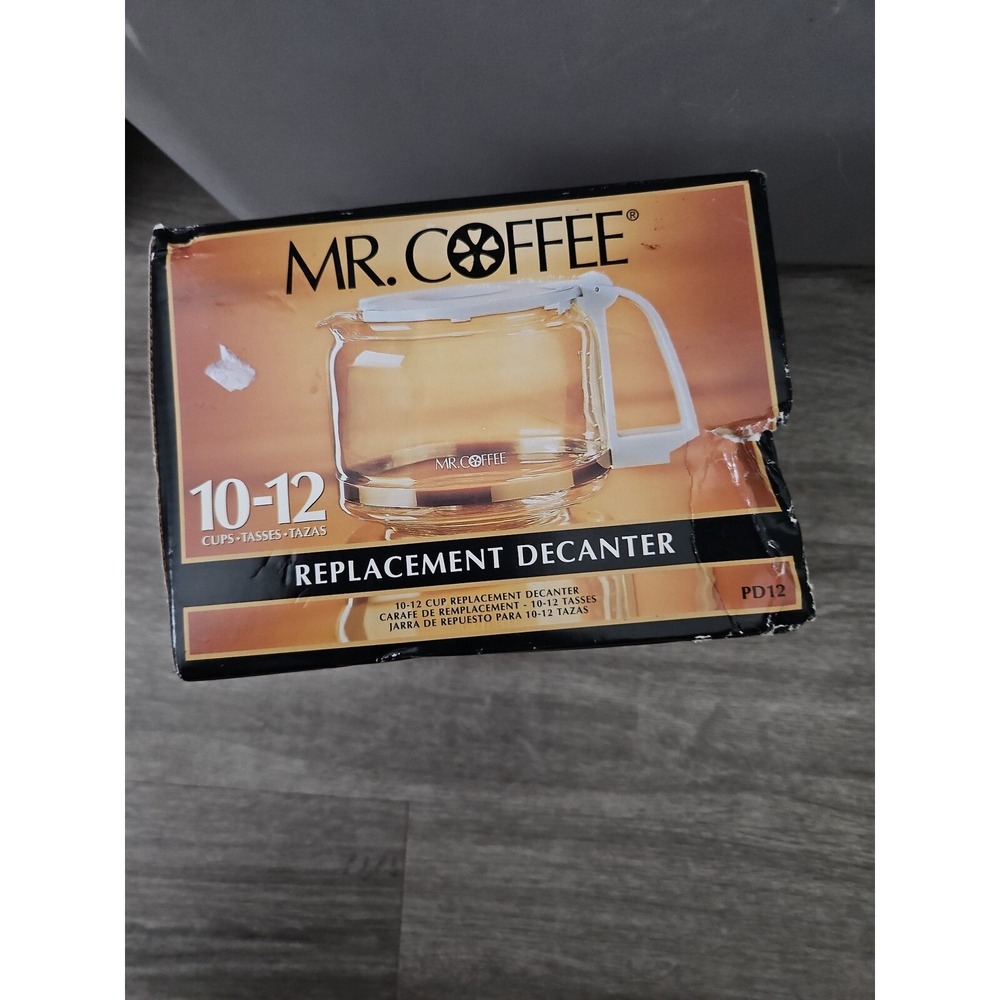 Mr. Coffee Replacement‎ Decanter 10-12 Cup Carafe Glass Coffee Maker